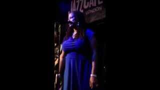 Lalah Hathaway @ Jazz Cafe , London LOL Audience having a go!