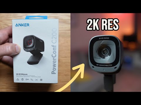 Anker PowerConf C200 and B600 2K Webcam Review - Impressive Video & Audio Quality, Stylish Design