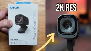 Anker PowerConf C200 and B600 2K Webcam Review - Impressive Video & Audio Quality, Stylish Design
