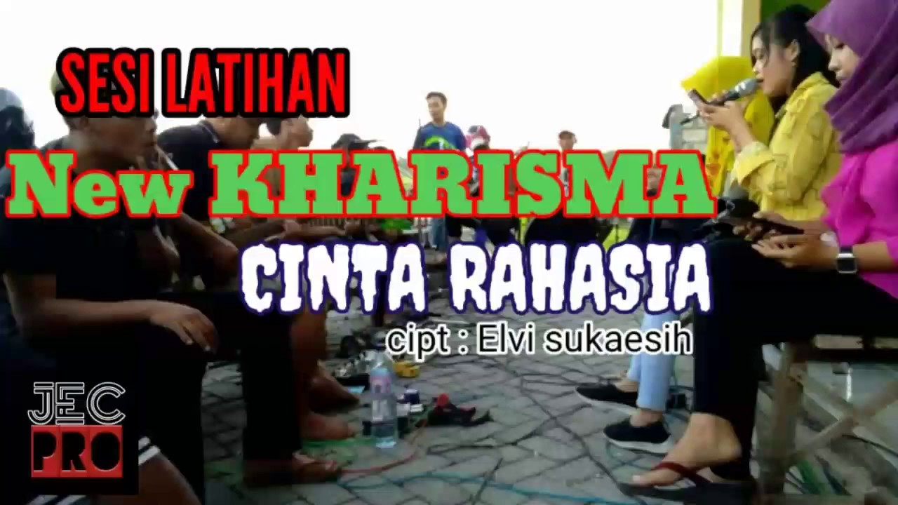 LATIHAN LAGU - CINTA RAHASIA - NEW KHARISMA - YouTube