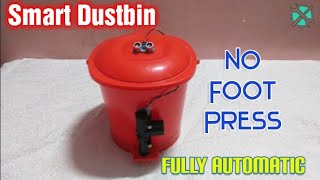 Automatic Smart Dustbin | Fully Automatic | Full Open | First time in india | DIY | Without Arduino