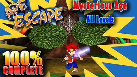 Ape Escape: Mysterious Age [All Levels] - 100% Complete (with commentary) PS1