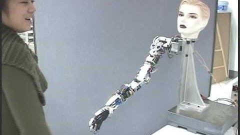 anthropomorphic robotic arm: handshake