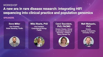 PacBio workshop—ASHG 2024: Integrating HiFi sequencing into clinical practice & population genomics