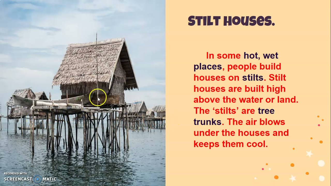 short essay on stilt house