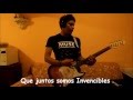 Muse  invincible cover guitar