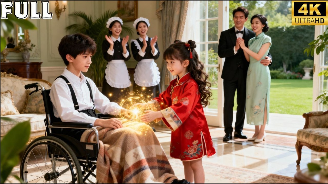 L’erede ricco paralizzato da 3 anni💔 una bimba lo sveglia💞 e lui dice: “Sorellina~”