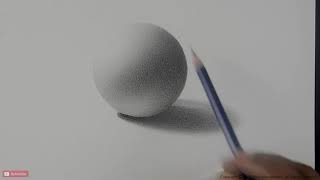 HOW TO SHADE A SPHERE LIKE A PRO | Learn to Draw and Shade a Sphere | Hyperrealism Shading Technique