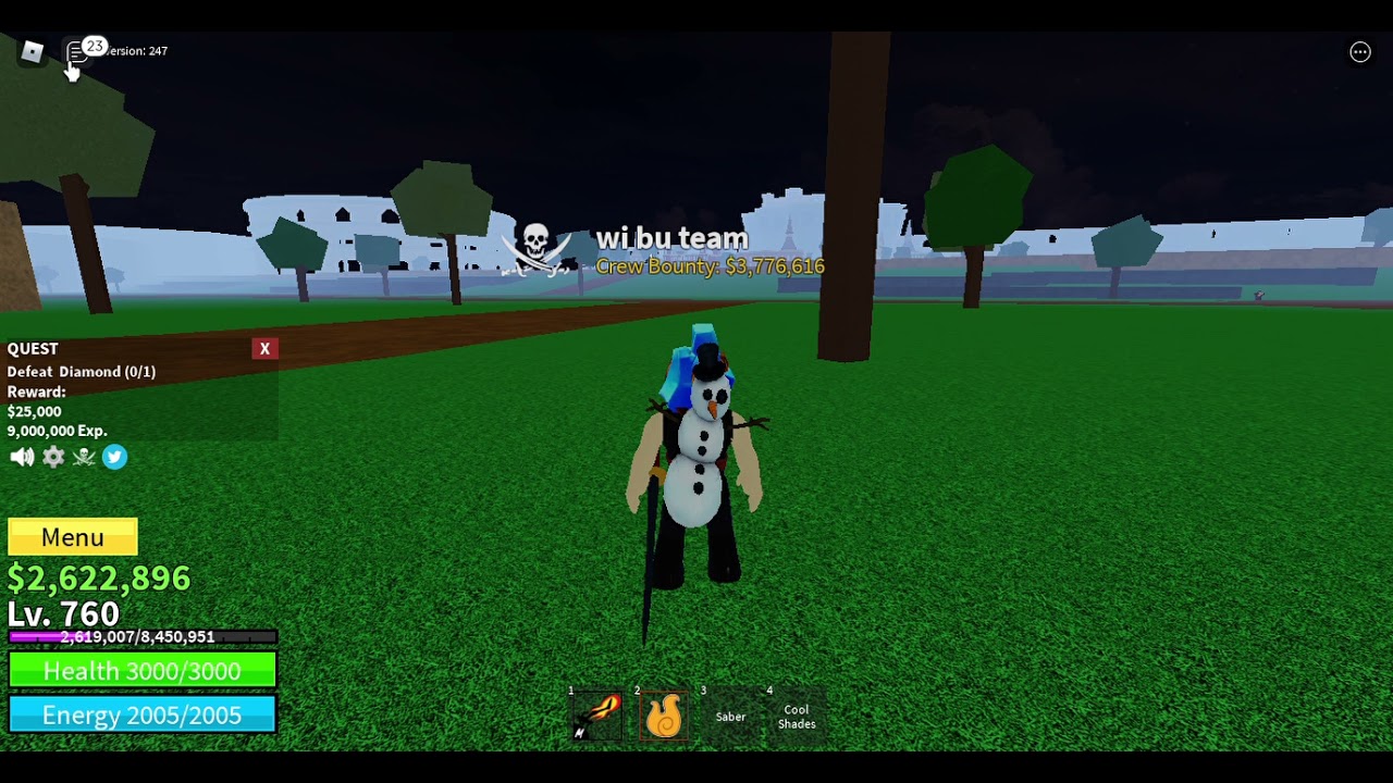 What Is Diamond Boss Spawn Location In Roblox Blox Fruits? - Gamer