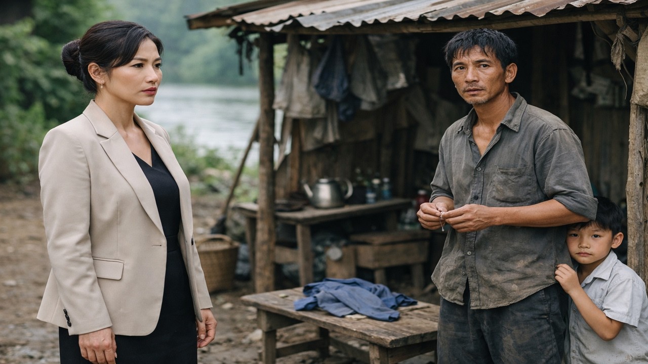 Ly Hôn 10 Năm – Nữ Tỷ Phú Về Lại Chốn Xưa, Nghẹn Lòng Cảnh Gà Trống Nuôi Con Trong Căn Chòi Cũ