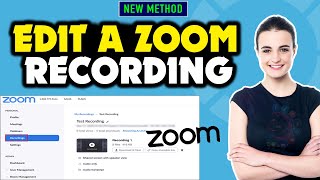 How to edit a zoom recording 2026