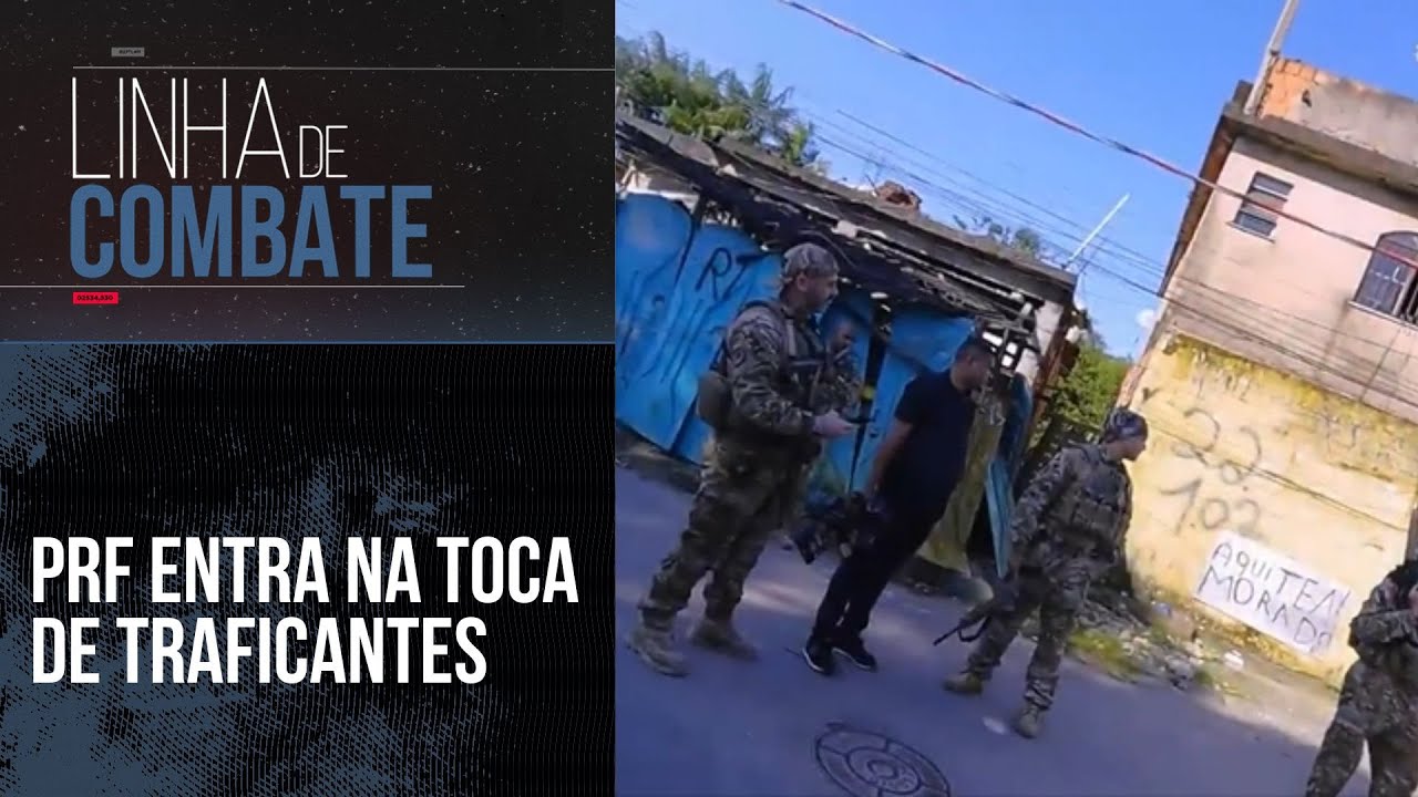PRF ENTRA NO QUARTEL DO TRÁFICO DE DROGAS | LINHA DE COMBATE