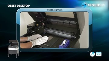 Stratasys Academy | PolyJet Desktop Series: Aligning the Print Heads
