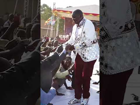 How Luweero People loved Prophet David at kasana play grounds.