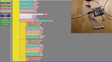 Ardublock Tutorial LEDs nacheinander angehen lassen mit einem Tasterdruck