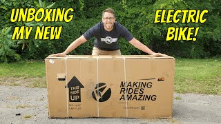 Unboxing My New E-Bike! - Cyrusher Trax Review and Test Ride