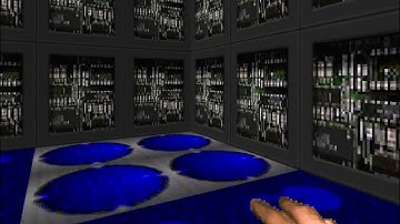 Final Doom TNT level 18, Mill: Keys (example 1)