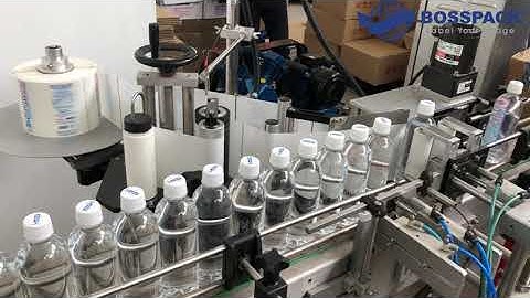 Bosspack Pneumatic Wrap Around Labelling Machine
