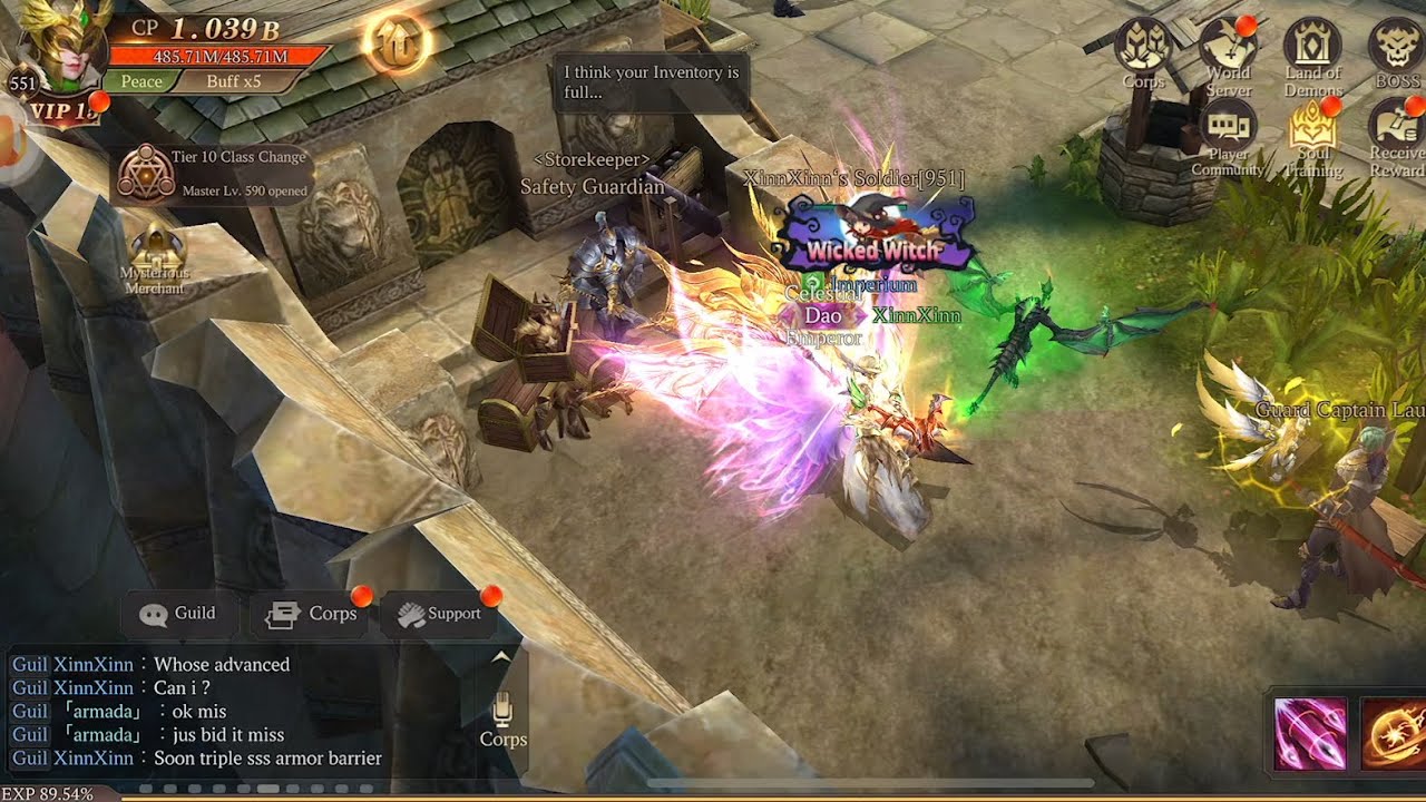 MU Dark Epoch | ENE ELF | Arena Day