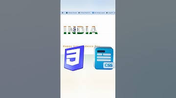 Add Image Inside Text using HTML & CSS | Creative Text Animation #shorts #html #css #yt #coding
