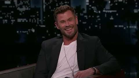Chris Hemsworth on Sexiest Man Alive Chris Evans, Avengers Text Chain & Doing Terrifying Stunts