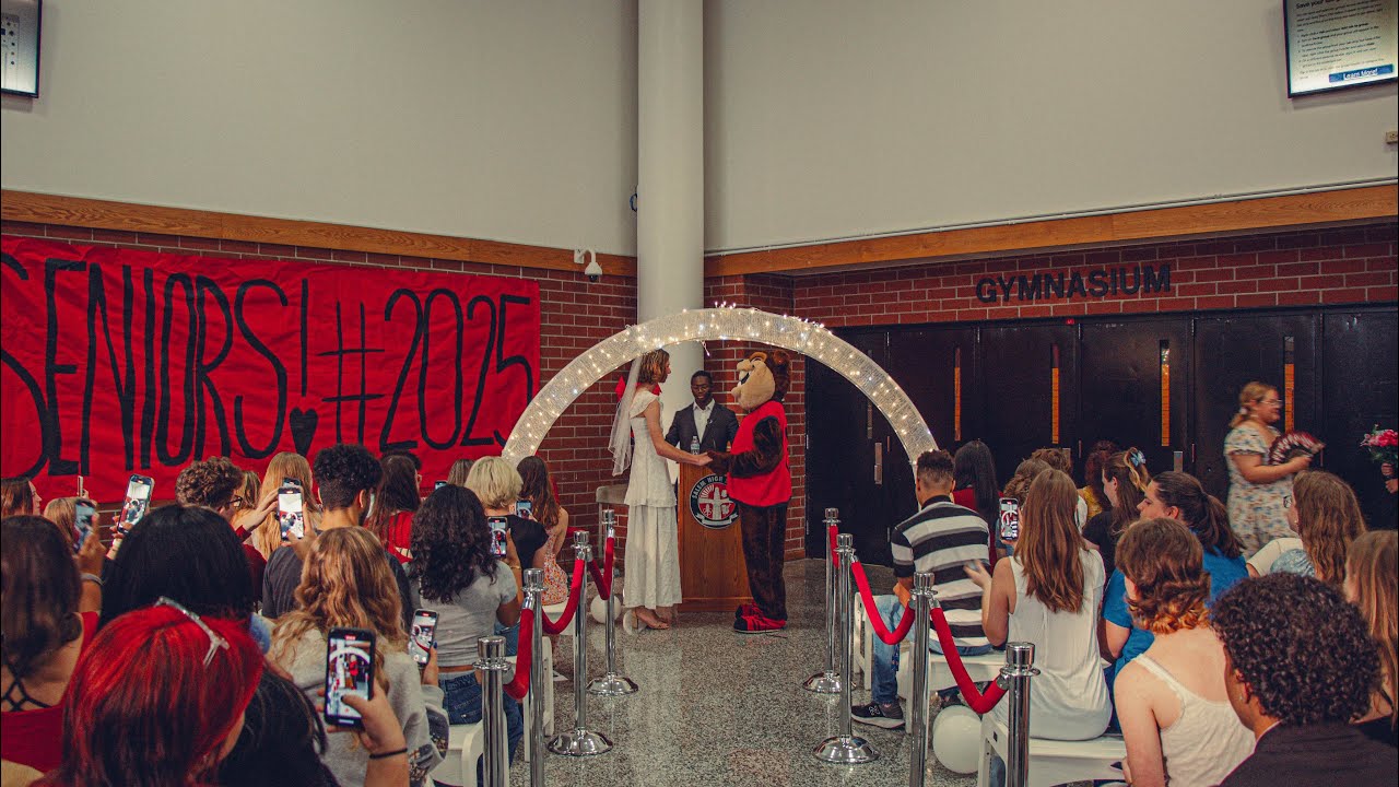 Salem High School (Class of 2025) Senior Prank - YouTube