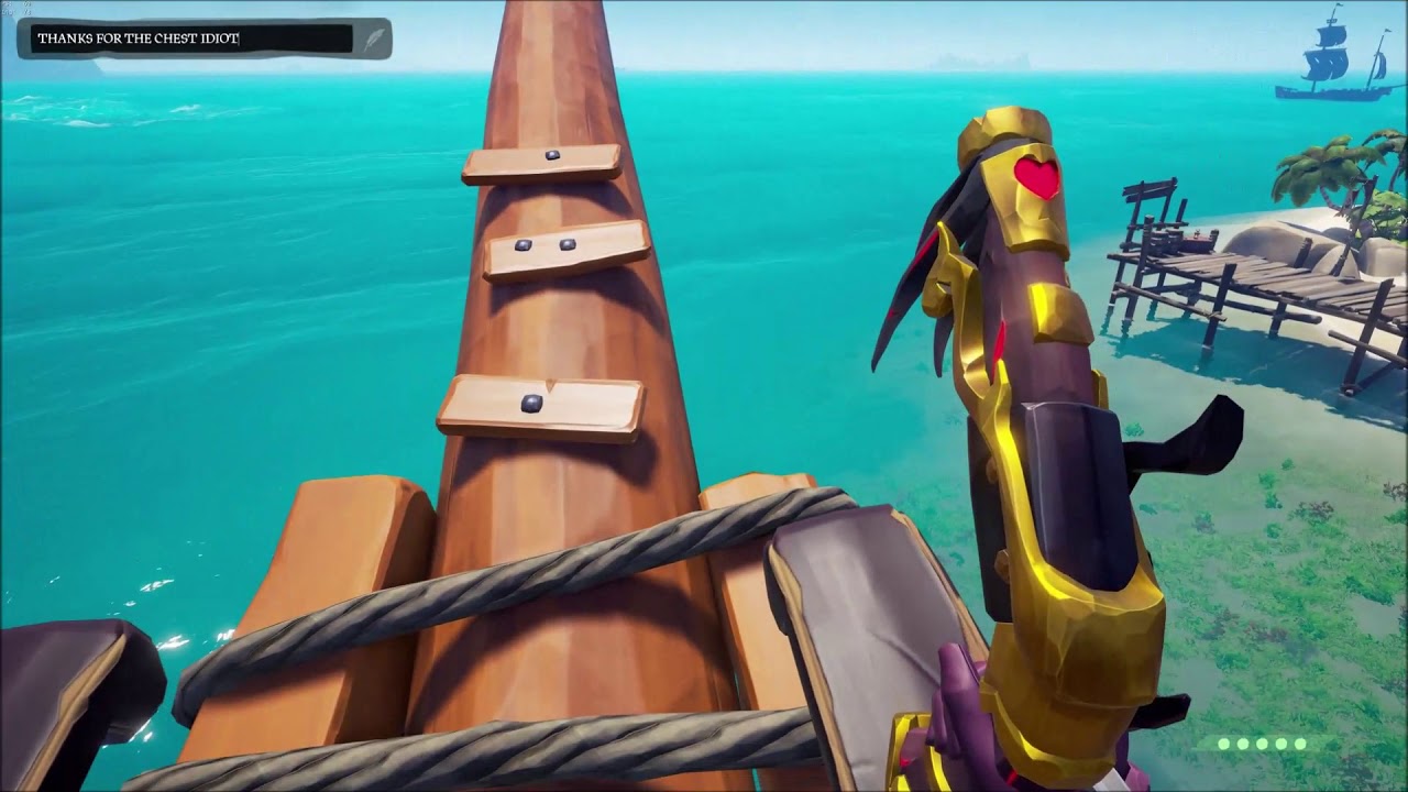 Sea of Thieves Doing an Athena's Quest in 10 Seconds YouTube