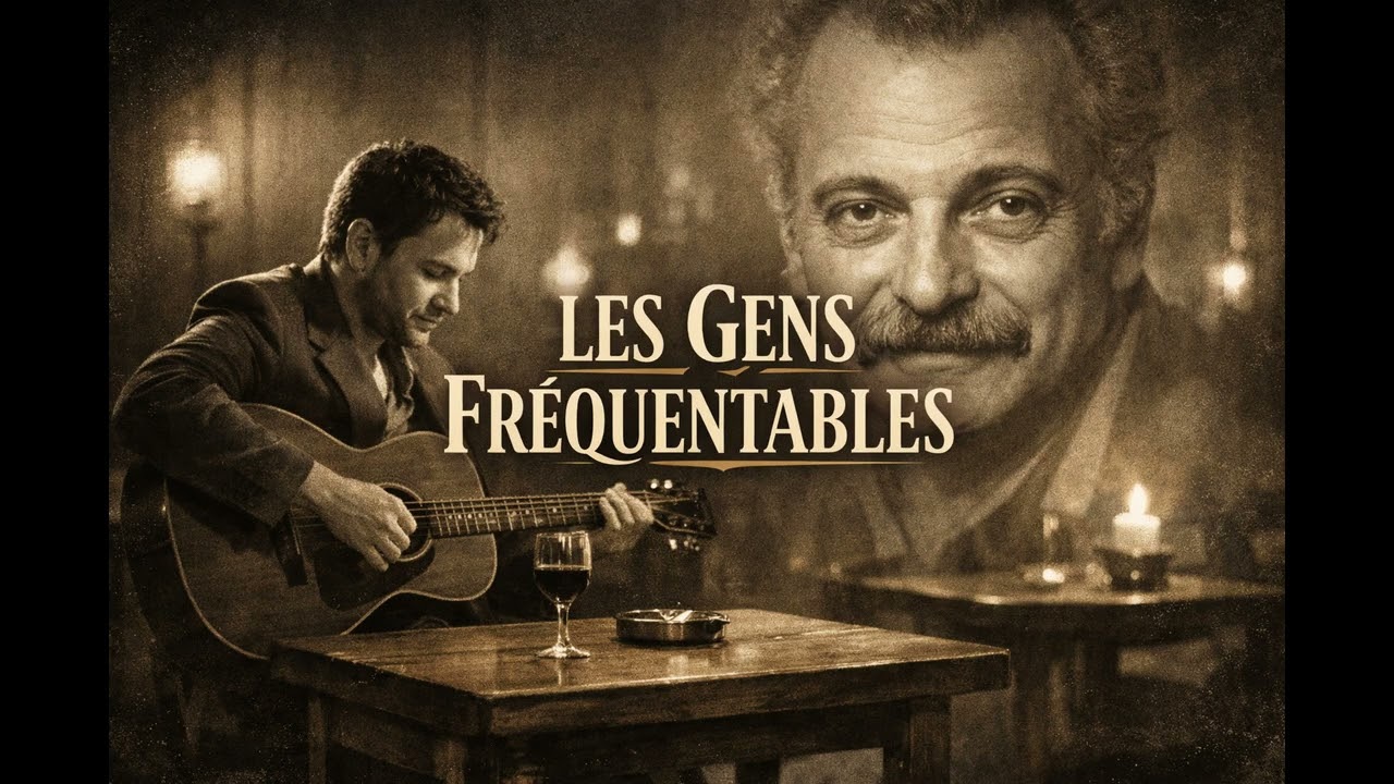 Les Gens Fréquentables — Chanson française hommage à Brassens