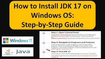 How to Install JDK 17 on Windows OS: Step-by-Step Guide | Java JDK 17 Installation on Windows 11