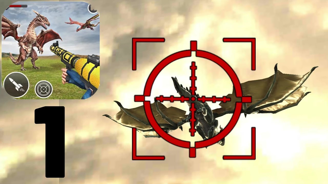 Flying Dragon Hunting : Dragons Shooter Game Gameplay Walkthrough (ios,Android)