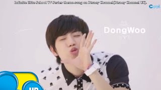 Infinite and Juniel Elite TV Show Series Theme song on Disney Channel(Disney Channel UK).#infinite.
