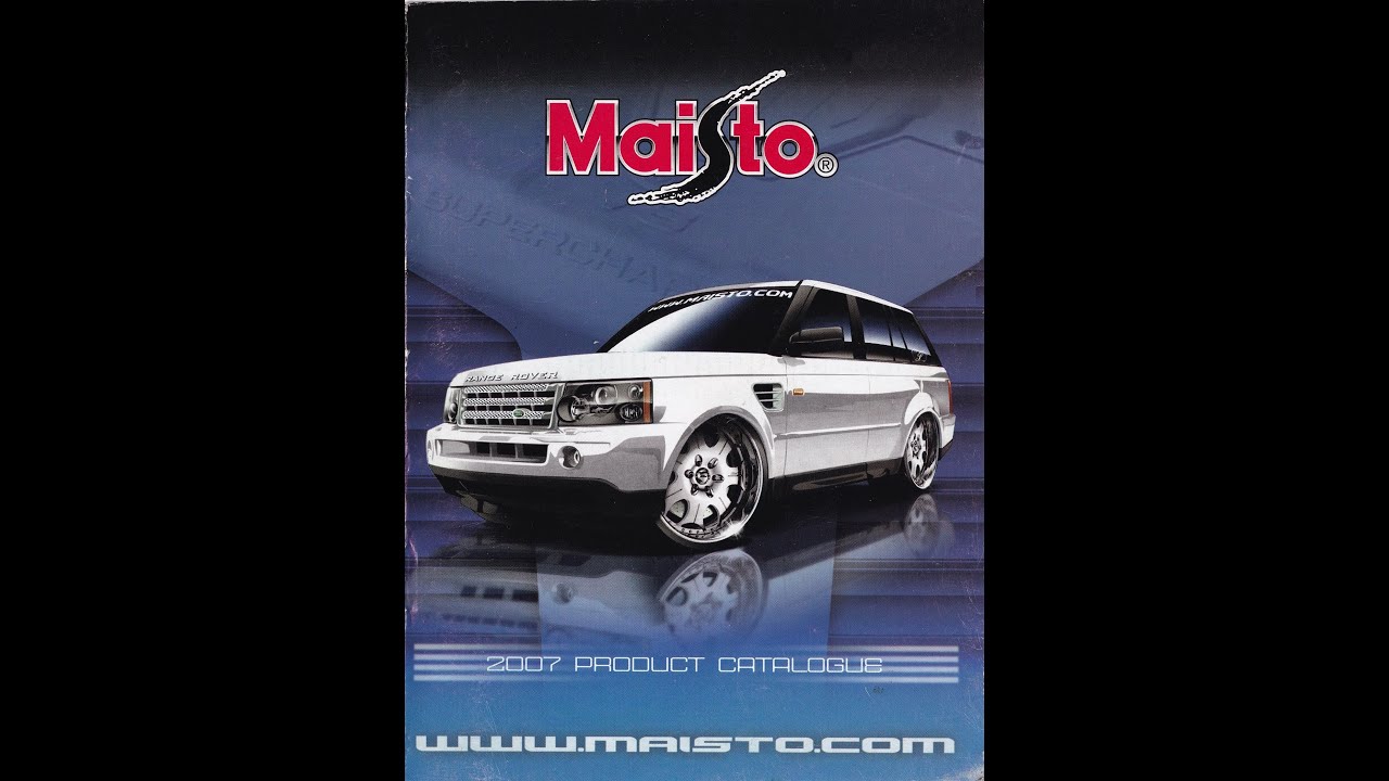 Maisto 2007 Catalogue Katalog
