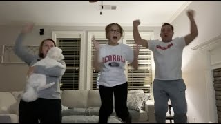 Georgia fans react to Kelee Ringo's pick six in National Championship