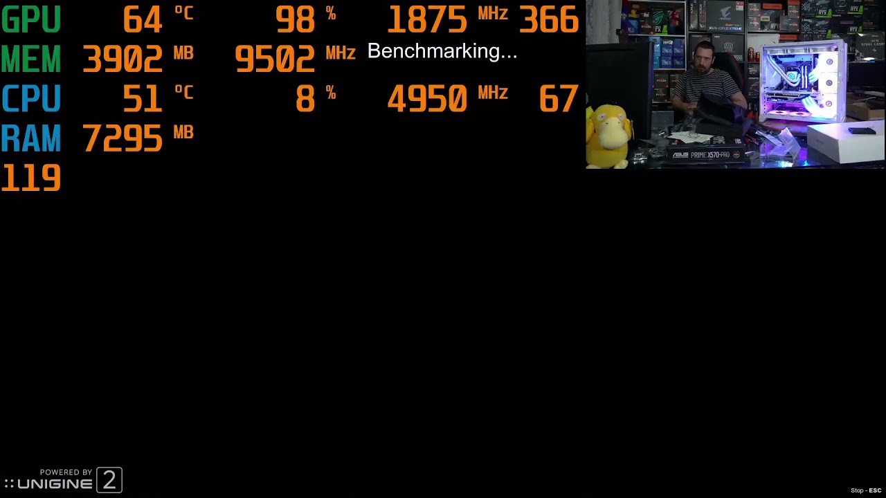 Storm edition Ryzen 9 5900x + RTX 3080 Asus ROG Stirx Gundam edition - Nathan's PC - Live