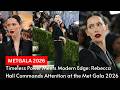 Timeless Power Meets Modern Edge Rebecca Hall Commands Attention At The Met Gala 2026 Jadetimes 