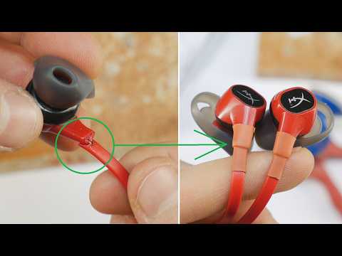 How to Fix Wired Earbuds When Only One Side Works DIY - YouTube