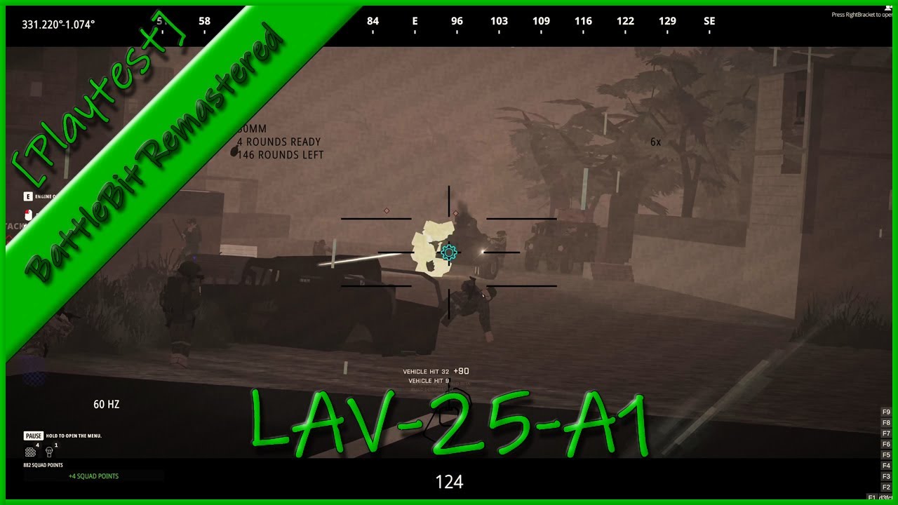 BattleBit Remastered [Play Test] - LAV-25-A1 Gameplay - 254 players ...