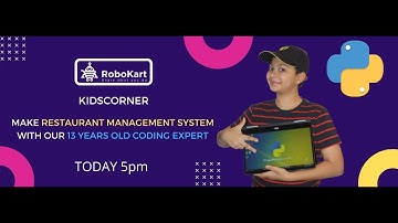 Learn how to make a RESTAURANT MANAGEMENT SYSTEM  using python with our 13 years old coding expert.