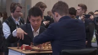 London System Magnus Carlsen Vs Wang Hao World Rapid Championship 2019 - R6