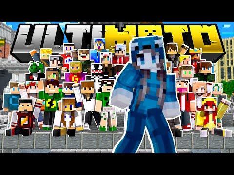 MINECRAFT ULTIMATO #1 - INVADIMOS A CASA DA MALENA??