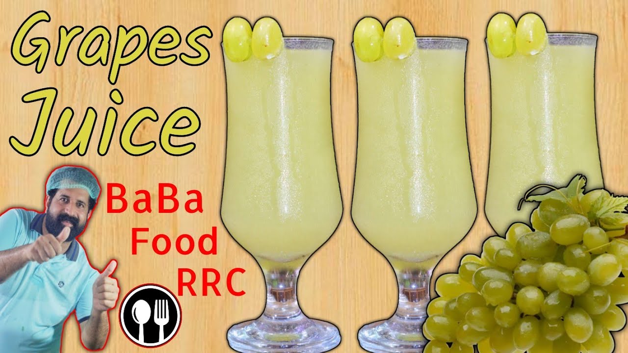 Grapes Juice Commercial recipe | Summer Special Quick Grapes Juice | By ...