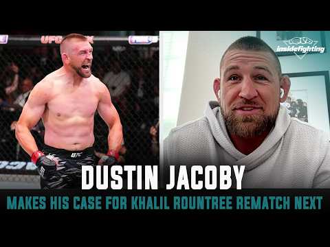 Dustin Jacoby Make His Case For Khalil Rountree Rematch Next
