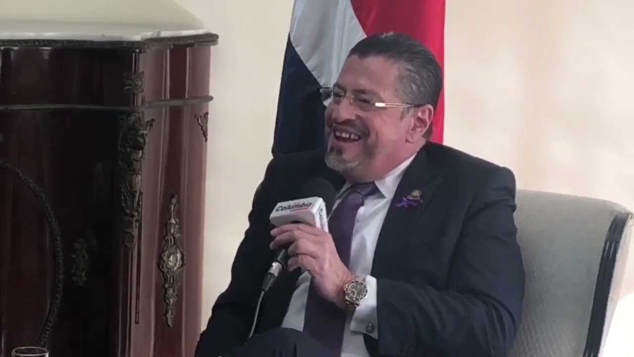 Presidente Rodrigo Chaves asegura que no usa el término "prensa canalla" desde que ganó elecciones