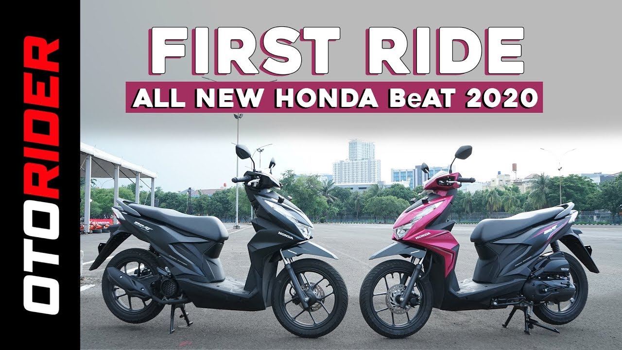 All New Honda Beat 2020 First Ride Indonesia Otorider Youtube