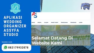 Source Code Aplikasi Pemesanan WO Berbasis Web