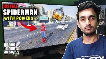 How to Install Spider Man With Powers in GTA 5 | How to Mod GTA 5 | GTA Offline Mods