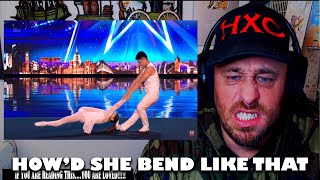 Gao Lin & Liu Xin STUNS Everyone With Their Acrobatics | Week 2 | Britain's Got Talent 2017 REACTION