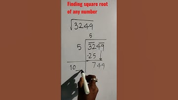 Square root trick! Long division method