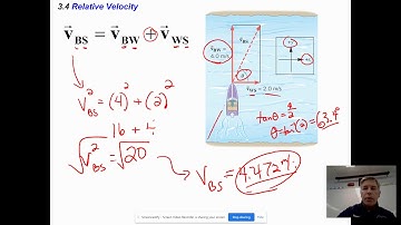 AP Physics 1 Honors Kinematics in 2-Dimensions - Relative Motion