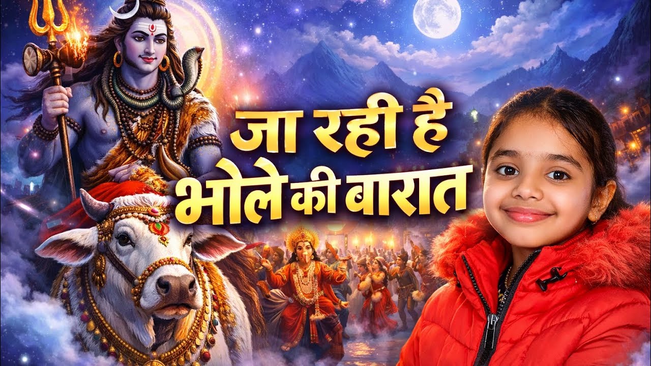 जा रही है भोले की बारात | Aaradhya Tripathi | Latest Shiv Bhajan 2026